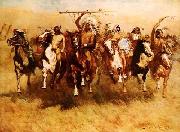 Frederick Remington Victory Dance Germany oil painting reproduction